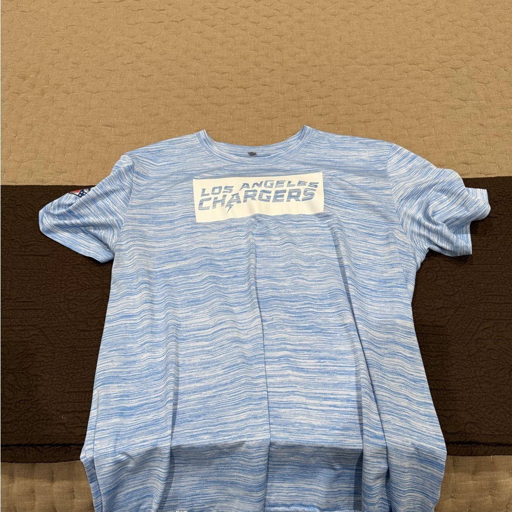 Nike Light Blue Chargers Tee - Almost New